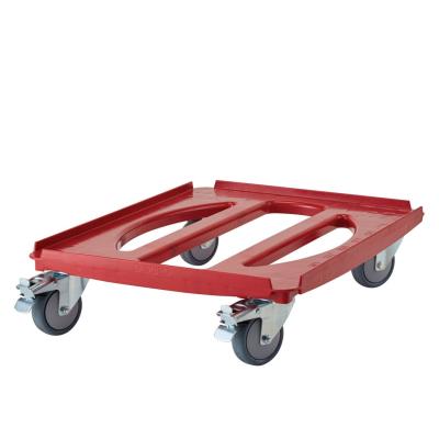 Vozík Camdolly pro termoizolační boxy Cam GoBox, 4060, Cambro, červený, Červená, 710x510x(H)167mm | CD4060EPP158